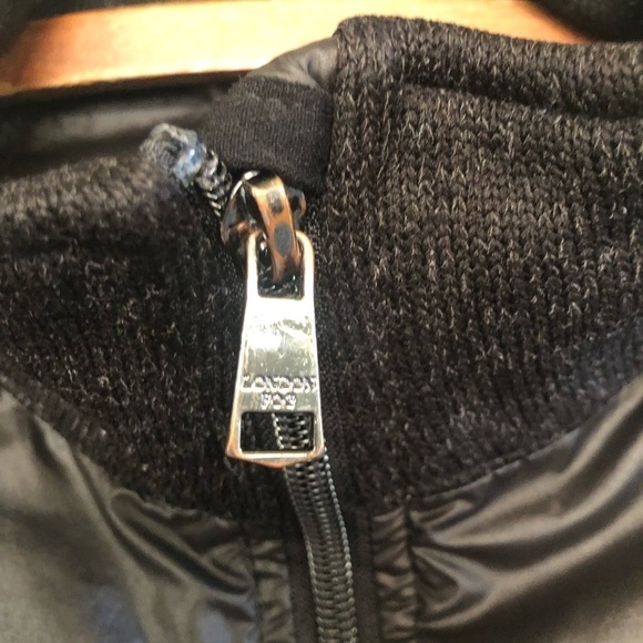 London Fog Women’s Quilted Feathers Down Lightweight Knit Sleeves Jacket Size S - Picture 6 of 16